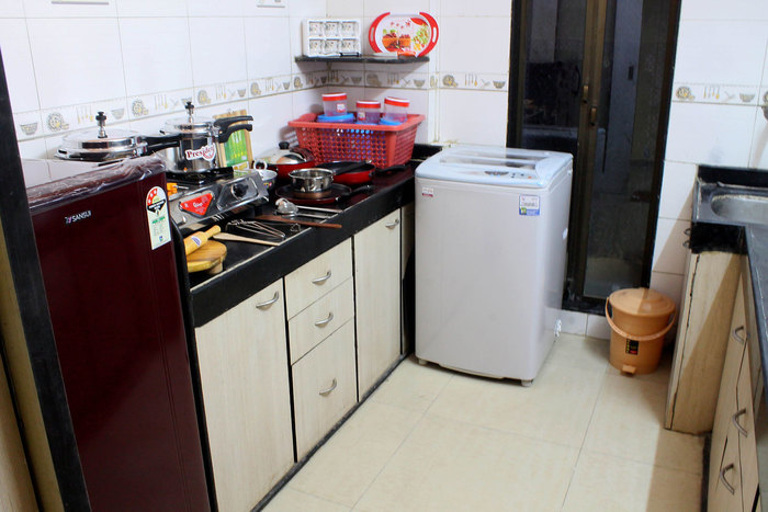 New shree avenue GCC club road 3 BHK Apartment Kitchen-1