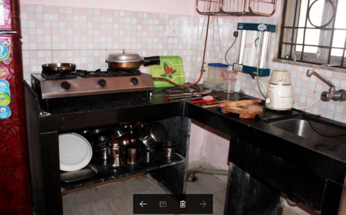 Anita's Nest 3 BHK Apartment Kitchan