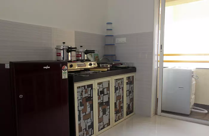 Ambrosia 1201 3 BHK Apartment Kitchen (2)