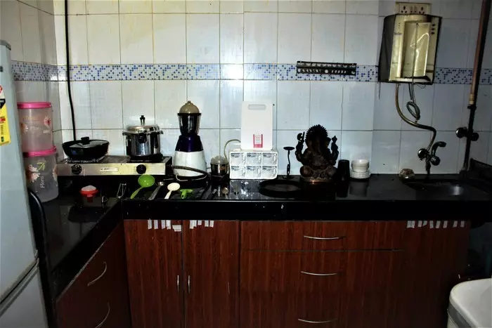Santosh's Nest 2 BHK Apartment kitchen